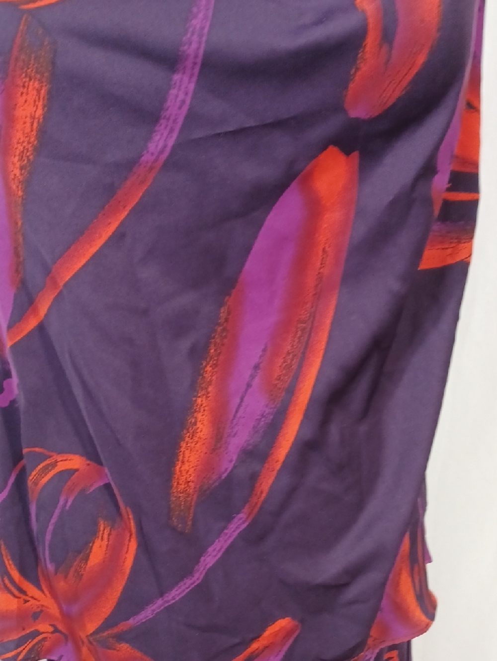 Worthington Purple Tank Top with Matching Skirt Subtle Red Accent NWT - Picture 5 of 15